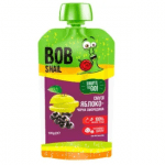 Смузі Bob Snail Яблуко-Чорна смородина 120г - image-0